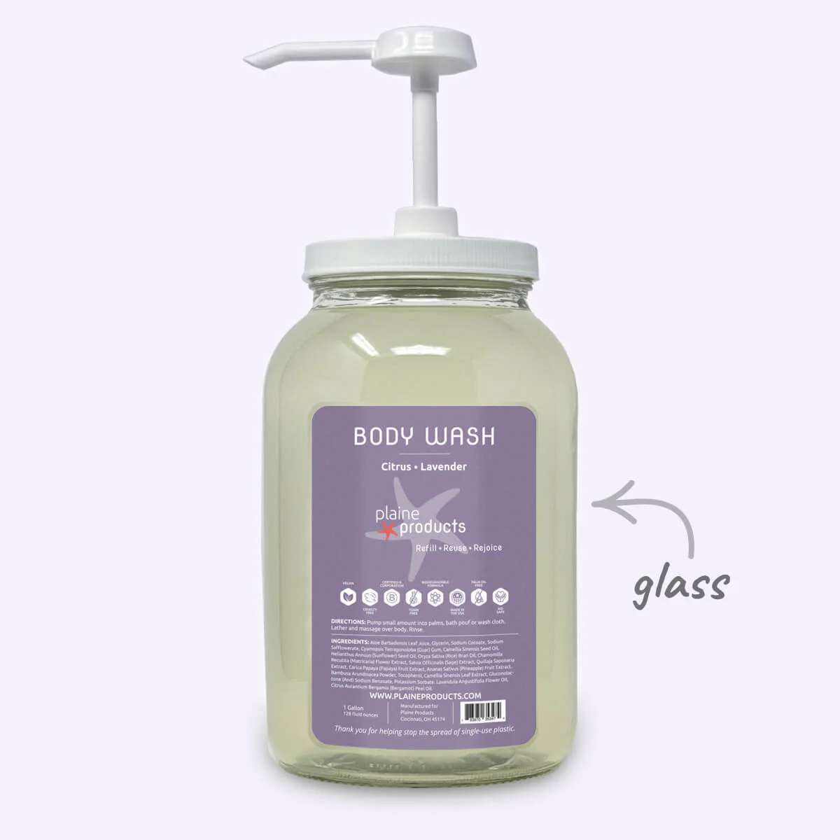 WS - One Gallon Body Wash (Pump not included) - Image 4