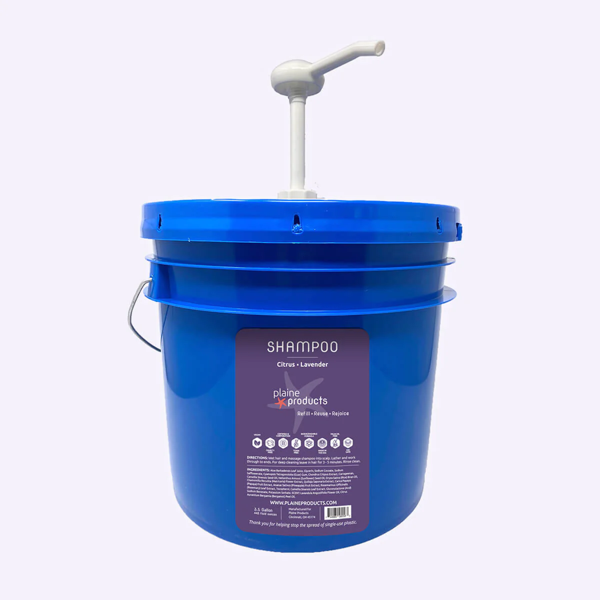WS - 3.5 Gallon Bulk Shampoo (Pump not included) - Image 4
